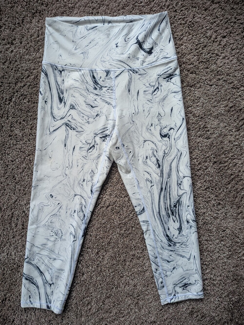 Balance Collection Marbled Pixie Contender Lux Yoga Leggings Medium